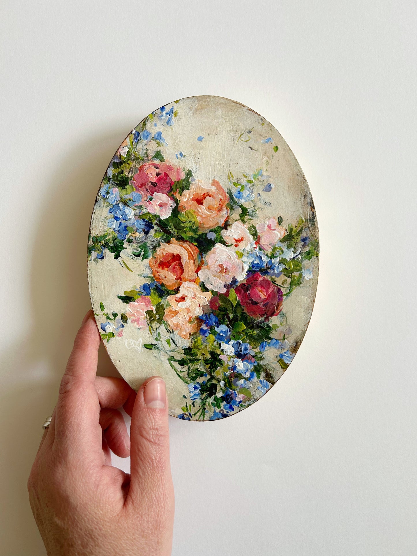 Blush Arrangement ~ Oval Series