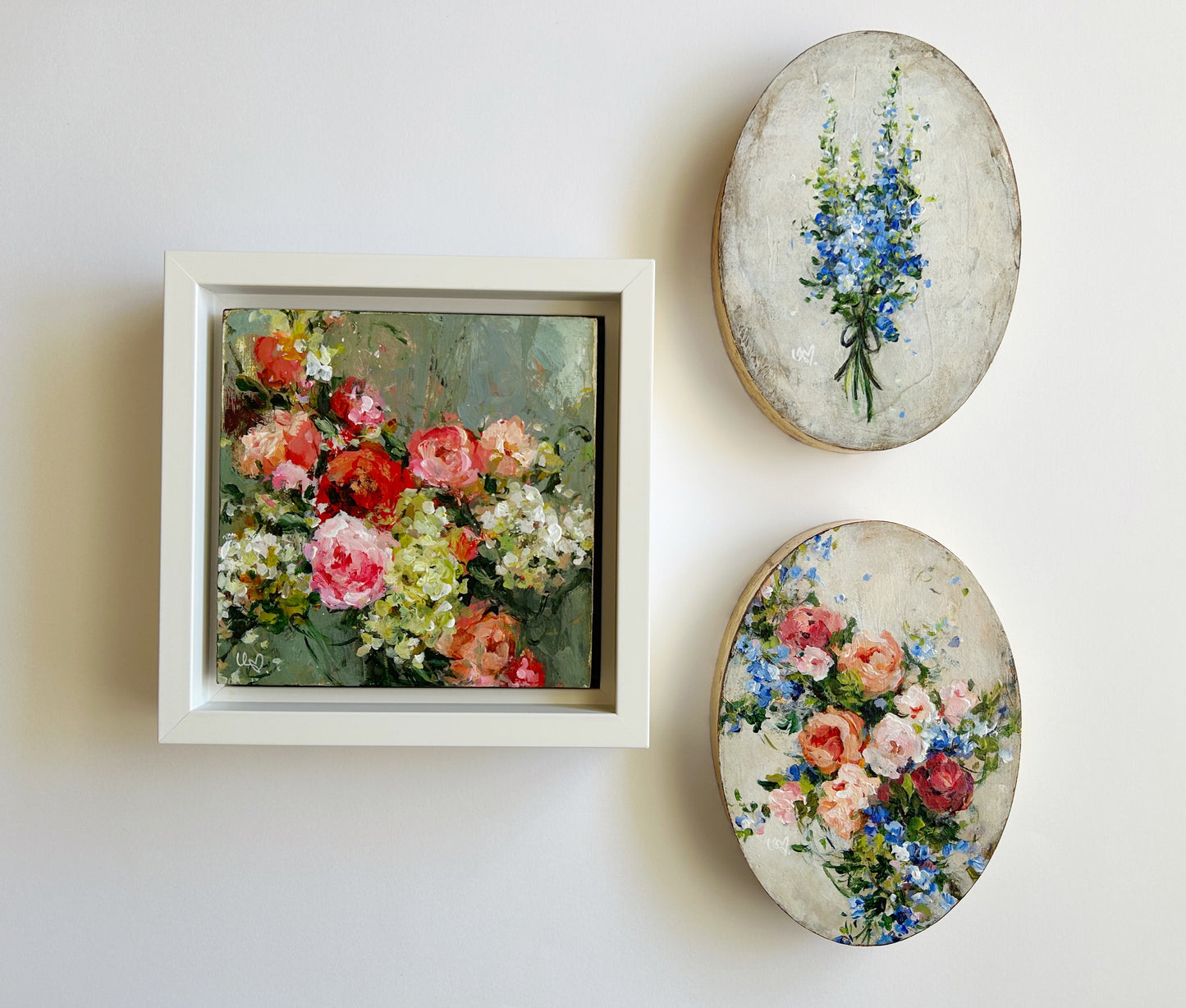 Blush Arrangement ~ Oval Series