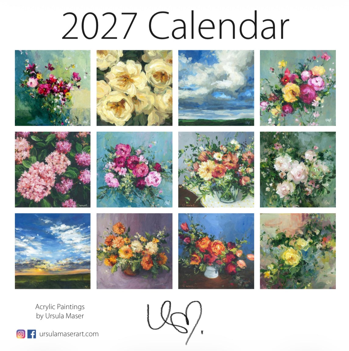 2027 Wall Calendar