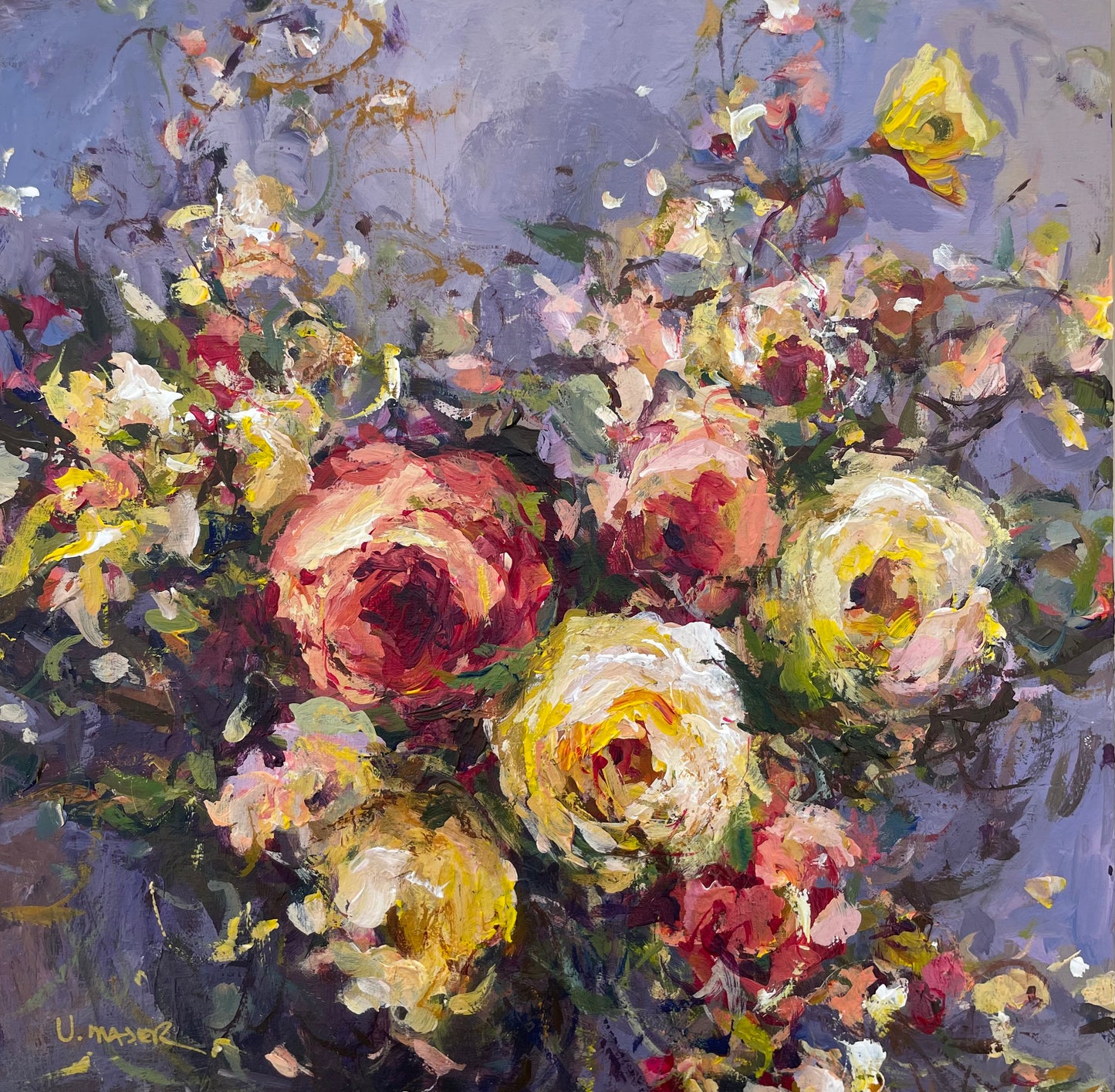 Roses at Dusk