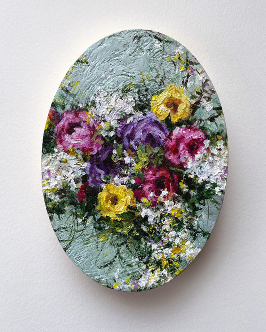 Jewel Tones of Spring ~ Oval Series